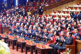 Les délégués participant au XIᵉ Congrès national d'émulation patriotique 2025. Photo: VNA
