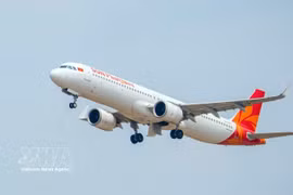 Avion de la compagnie Sun PhuQuoc Airways. Photo : VNA