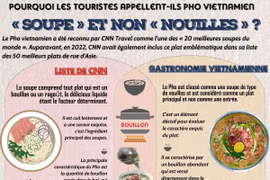 Pourquoi les touristes appellent-ils pho vietnamien « soupe » et non « nouilles » ? 