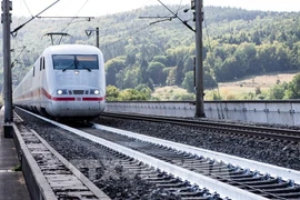 Projet de ligne ferroviaire à grande vitesse Nord-Sud. Photo : VNA