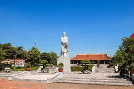 Le site commémoratif dédié au grand homme de culture Le Quy Don. Photo : Centre des expositions culturelles et artistiques du Vietnam