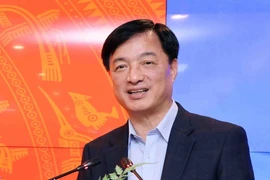 Nguyên Duy Ngoc, membre du Politburo, secrétaire du Comité du Parti de Hanoï pour le mandat 2025-2030. Photo: VNA