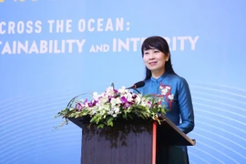 La professeure associée et docteure Nguyen Thi Lan Anh, directrice adjointe de l'Académie diplomatique du Vietnam, est la candidate vietnamienne au poste de juge au Tribunal international du droit de la mer (TIDM) pour le mandat 2026-2035. Photo : ministère des Affaires étrangères
