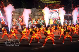Dans la soirée du 2 août, le Service de la culture, des sports et du tourisme de la province de Gia Lai. Photo : VNA