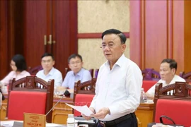 Trân Câm Tu, membre du Bureau politique et membre permanent du Secrétariat du Comité central du Parti. Photo: VNA