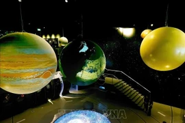 Un coin dans le Musée de l’Espace du Vietnam. Photo : VNA