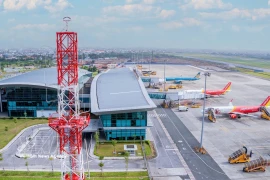 Terminal de l'aéroport de Hai Phong. Photo : VNA