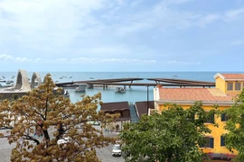 Un coin de Sunset Town, à Phu Quôc. Photo : VNA