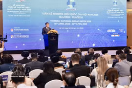 La Semaine de la marque nationale du Vietnam 2026 a lieu du 16 au 23 avril. Photo: VNA
