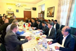 Panorama de la table ronde à Prague. Photo: VNA