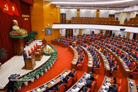 Le 2e Plénum du Comité central. Photo: VNA