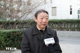 Le professeur Zhu Chenming, directeur honoraire de l’Institut de recherche sur l’Asie du Sud et du Sud-Est relevant de l’Académie des sciences sociales du Yunnan (Chine). Photo : VNA