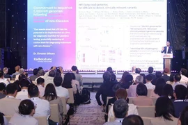 Panorama de la conférence. Photo : VNA 