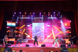 Lors du concert de rock « Parikrama – Inde" à Dak Lak. Photo : VNA