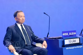 Le secrétaire général du Parti communiste du Vietnam et président de la République, To Lam au Dialogue de Shangri-La 2026. Photo: VNA