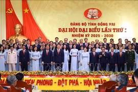 Le Comité exécutif du Comité provincial du Parti de Dong Nai pour la période 2025-2030. Photo : VNA