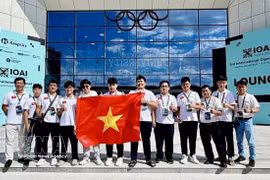 Le Vietnam décroche sept médailles à l’Olympiade internationale d’intelligence artificielle. Photo : VNA