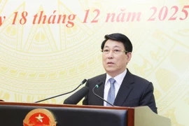 Le président de la République Luong Cuong. Photo: VNA
