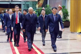 Le président du Conseil européen António Costa entamme sa visite officielle au Vietnam. Photo : VNA