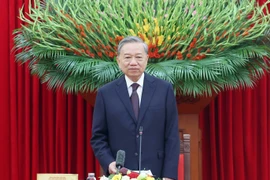 Le secrétaire général du Parti Tô Lâm. Photo: VNA