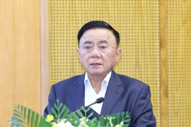 Le permanent du Secrétariat Trân Câm Tú. Photo : VNA