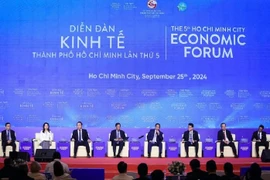 Forum économique de Hô Chi Minh-Ville 2024 avec la participation du Premier ministre Pham Minh Chinh. Photo : thanhnien.vn