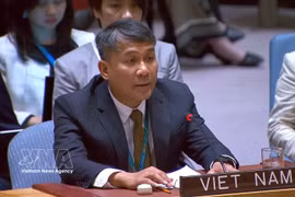 Le vice-ministre permanent vietnamien des Affaires étrangères, Nguyen Minh Vu. Photo: VNA