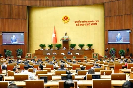 La 10e session de la 15e Assemblée nationale. Photo: VNA