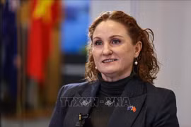 Caroline Beresford, ambassadrice de Nouvelle-Zélande au Vietnam. Photo: VNA