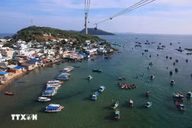 Le Vietnam accélère la mise en œuvre de projets sur l'île de Phu Quoc en vue de l'APEC 2027. Photo : VNA