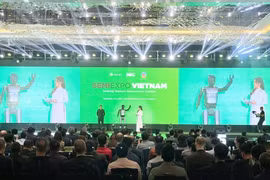 Le ministère des Finances a inauguré le 7 novembre à Hanoï l'exposition SemiExpo Vietnam 2025, le plus grand événement international du pays consacré à l'industrie des semi-conducteurs. Photo : VNA