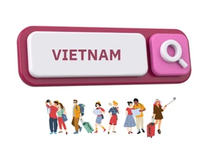 Recherches internationaux d'hébergements au Vietnam en hausse de 139%