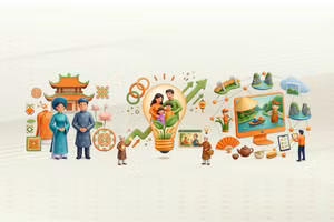 Construire et développer une culture vietnamienne avancée, imprégnée de l'identité nationale, en harmonie avec les valeurs culturelles, familiales et humaines du Vietnam