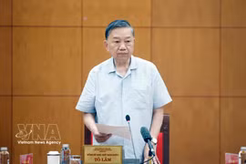Le secrétaire général du Parti communiste du Vietnam et président de la République, Tô Lâm. Photo : VNA