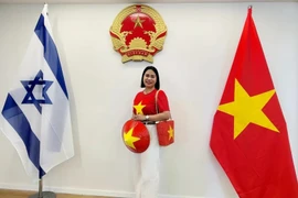 La présidente de l’Association des Vietnamiens en Israël Truong Thi Hong. Phôt . VNA