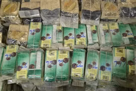 Le Vietnam démantèle un vaste réseau acheminant 1,2 tonne de drogue du Triangle d’Or. Photo : VNA