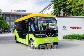 Lancement du premier service de bus scolaire électrique au Vietnam