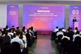 Séminaire sur le développement du marché intérieur des cosmétiques. Photo dms.gov.vn