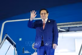 – Le Premier ministre Pham Minh Chinh est rentré à Hanoï le soir du 3 décembre, concluant une visite de deux jours au Laos à l'invitation de son homologue lao, Sonexay Siphandone. Photo : VNA