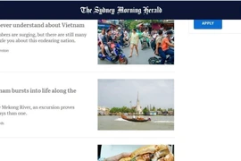 Un média australien met en lumière le charme du Mékong vietnamien. 