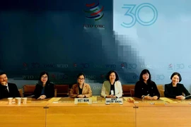 La délégation vietnamienne participe à la session ordinaire du Comité des règles d'origine de l'OMC (Photo : Agence du commerce extérieur)