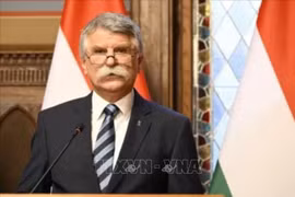 Le président de l'Assemblée nationale hongroise, Kover Laszlo. Photo : VNA