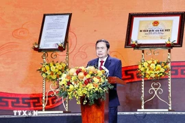 Le président de l'Assemblée nationale, Tran Thanh Man. Photo : VNA