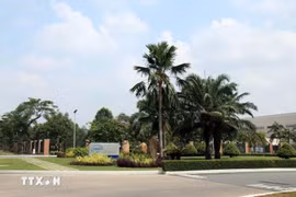 La zone industrielle d'Intel, un investisseur majeur du parc technologique de Hô Chi Minh-Ville. Photo : VNA