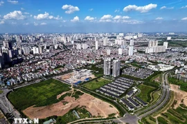 Des projets immobiliers sont en cours de réalisation. Photo : VNA