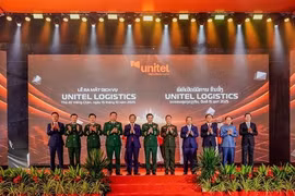 Viettel lance officiellement Unitel Logistics au Laos. (Photo : avec l’aimable autorisation de Viettel)