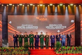 Viettel lance officiellement Unitel Logistics au Laos. (Photo : avec l’aimable autorisation de Viettel)