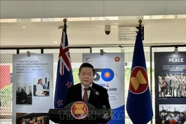 Le secrétaire général de l'ASEAN, le Dr Kao Kim Hourn. Photo : VNA