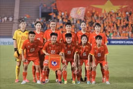 L'équipe féminine du Vietnam en tête du classement FIFA d'Asie du Sud-Est. Photo : VNA