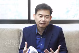Le Dr Chheang Vannarith, secrétaire général adjoint et chef du groupe consultatif de l’Assemblée nationale du Cambodge. Photo : VNA
